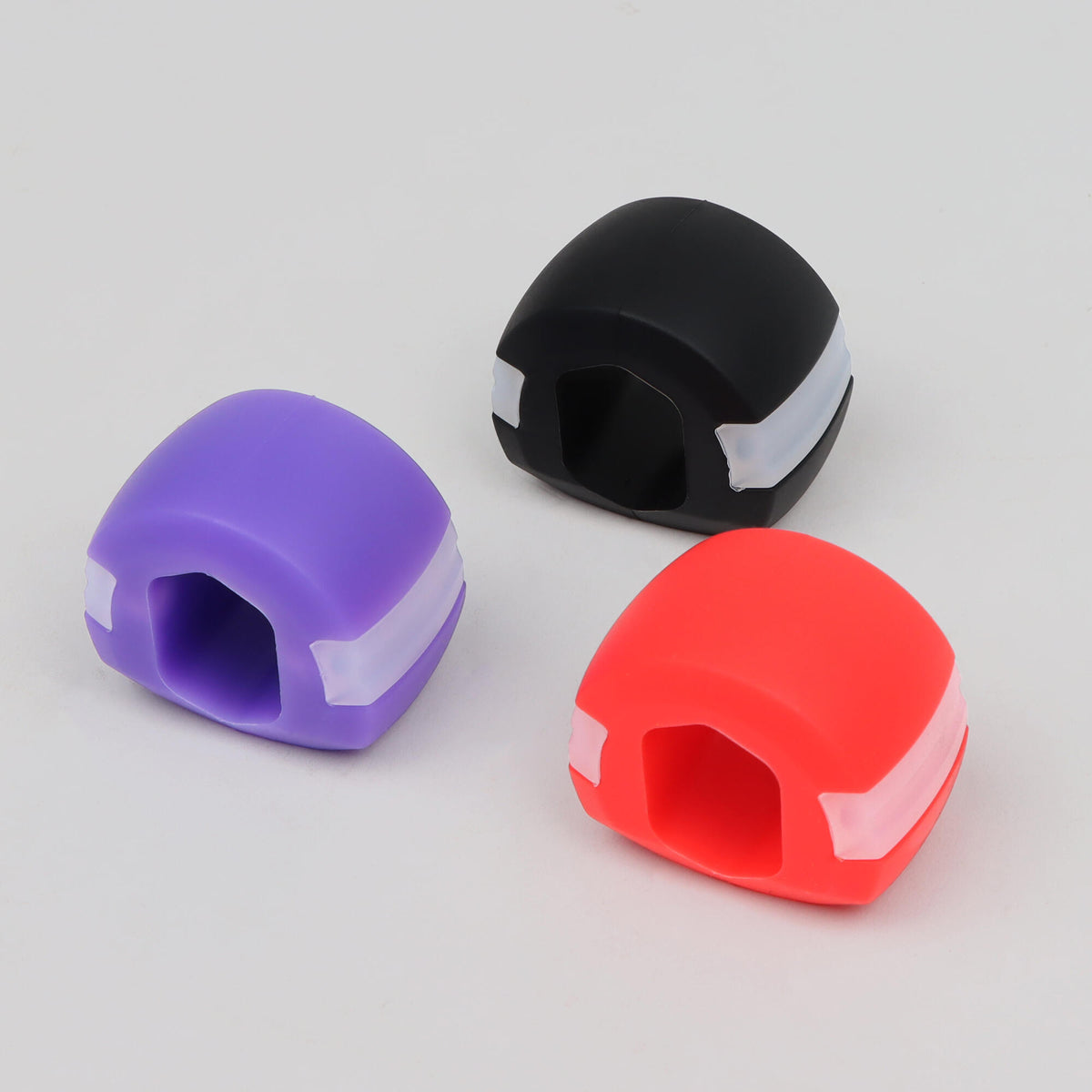 3PCS Jawline Exerciser Mouth Exercise Fitness Ball Neck Face Jaw Trainer Toning